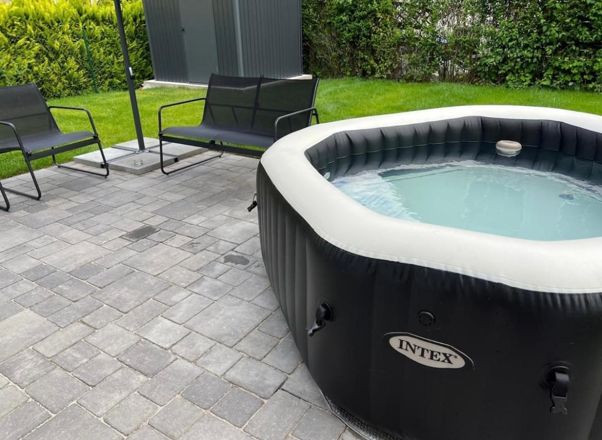 Haushalfte Mit Garten, Kamin, Grill & Whirlpool Nahe Ber Vila Berlim Exterior foto